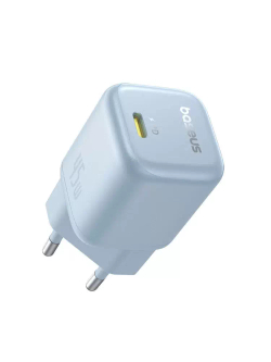 Сетевое зарядное устройство Baseus PicoGo 45W USB Type-C Голубой (Galaxy Blue)