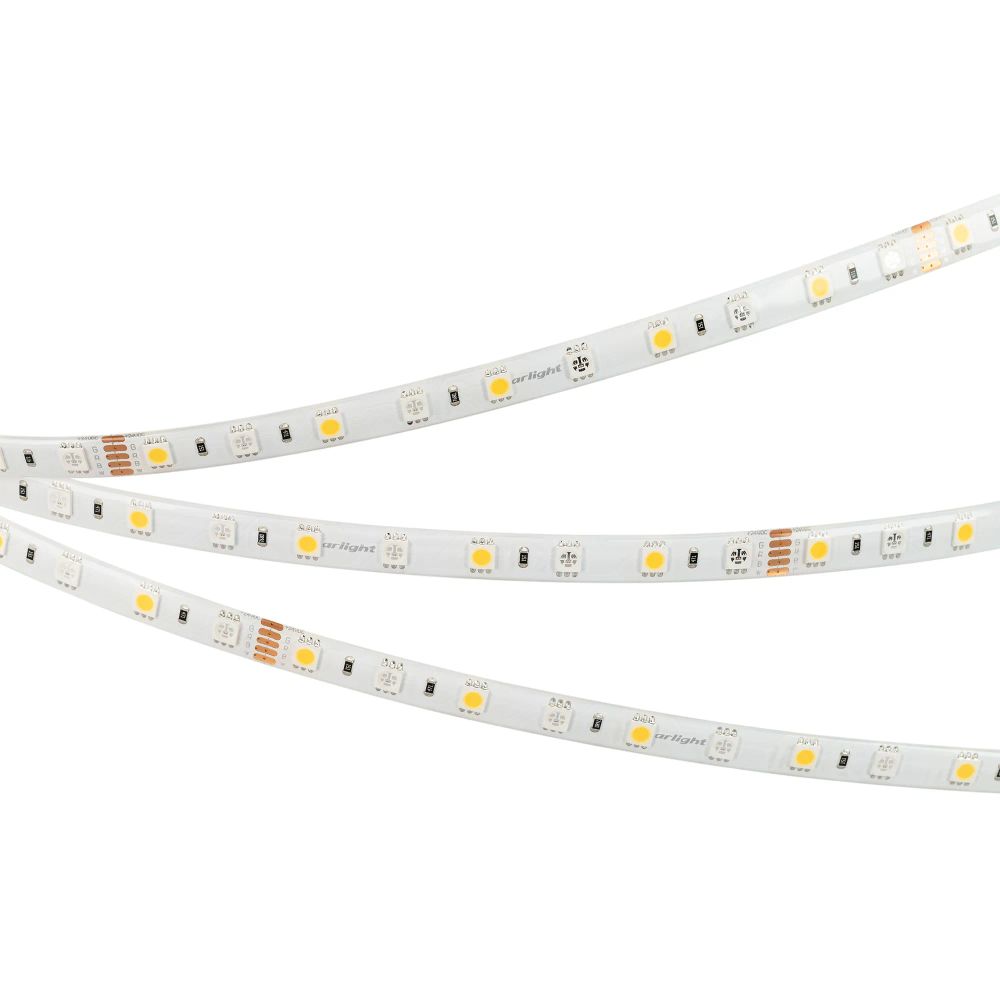 Светодиодная лента RTW-SE-B60-10mm 24V RGBW-White (14.4 W/m, IP65, 5060, 5m) (Arlight, Открытый) 034184