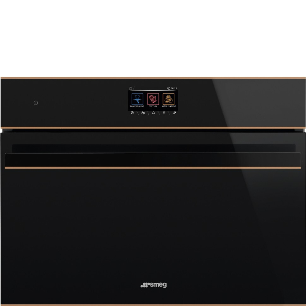 Компактный многофункциональный духовой шкаф Smeg SO4604S4PNR