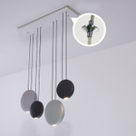 Pendant design lamp Cosmos by Vibia (4 lampshade )