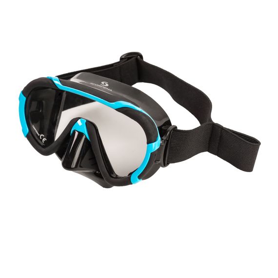 Маска Scorpena Miami Junior черно-синяя