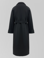 Пальто AS Kins 063 со стеганой подкладой на две пуговицы однотонное