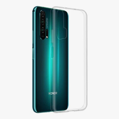 Силиконовый чехол TPU Clear case для Honor 20 Pro (Прозрачный)