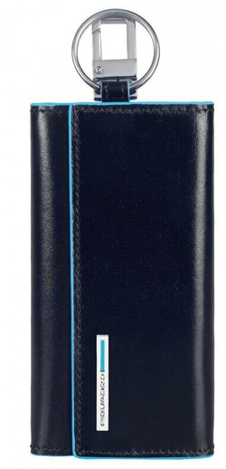 Ключница Piquadro Blue Square PC1397B2/N черный натур.кожа