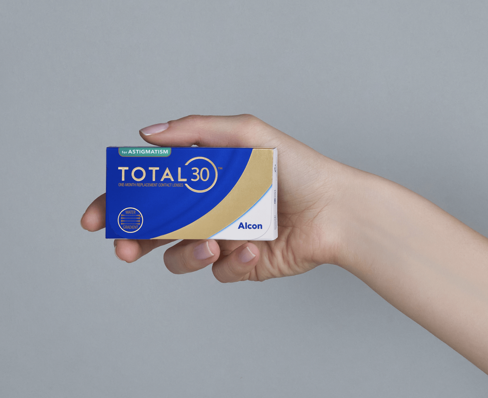 Контактные линзы Total30 For Astigmatism купить в интернет магазине Линзынадом24.рф