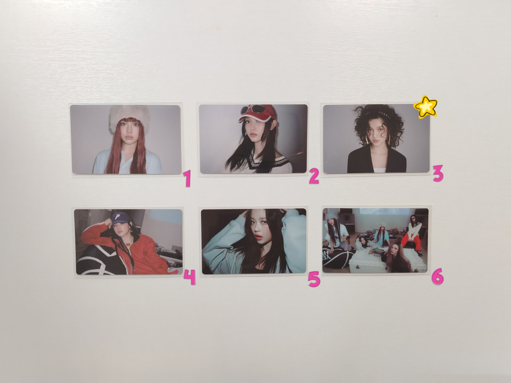 Фотокарты NewJeans - How Sweet (Weverse shop)