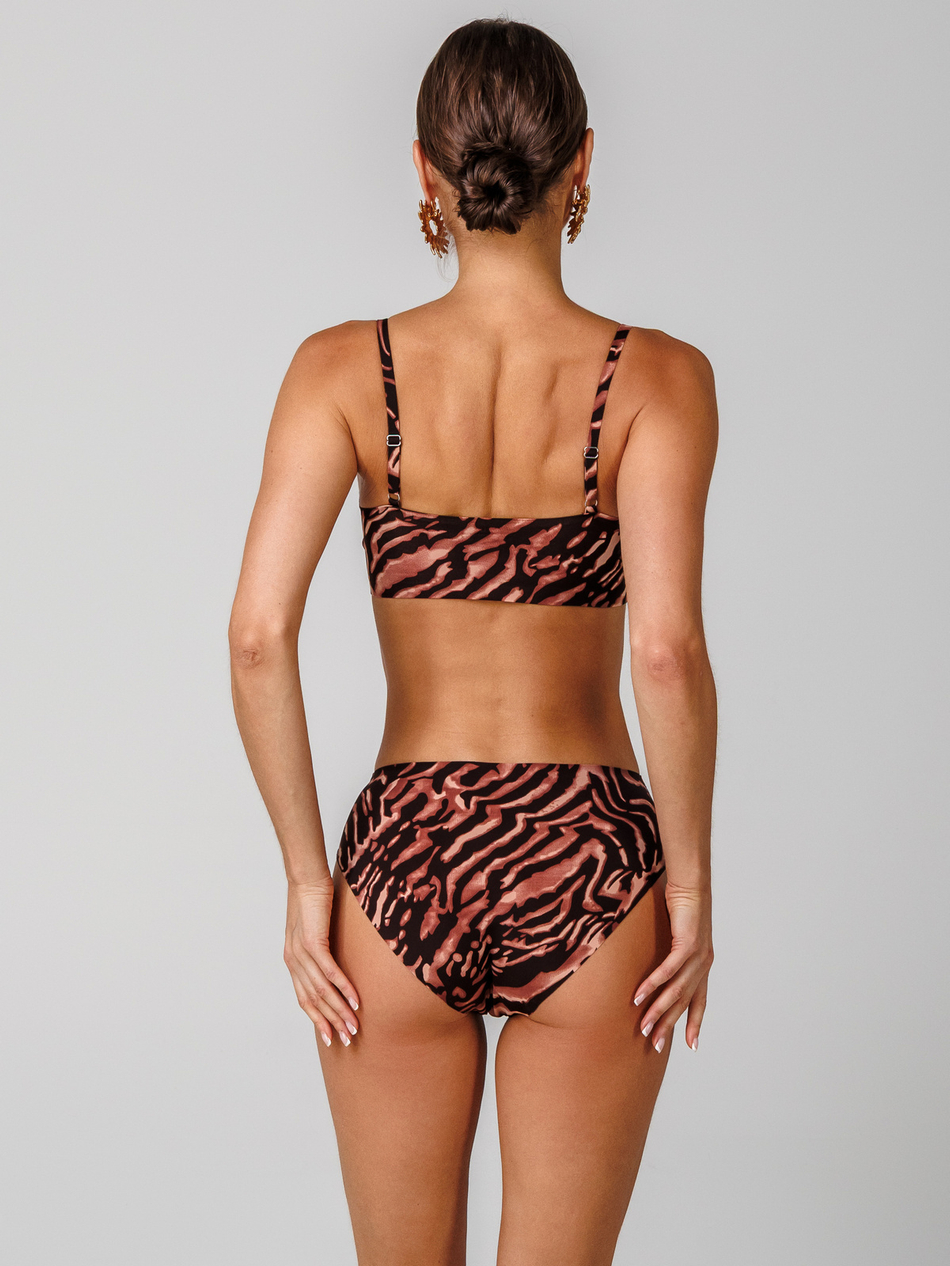 Слипы бесшовные леопард размер S