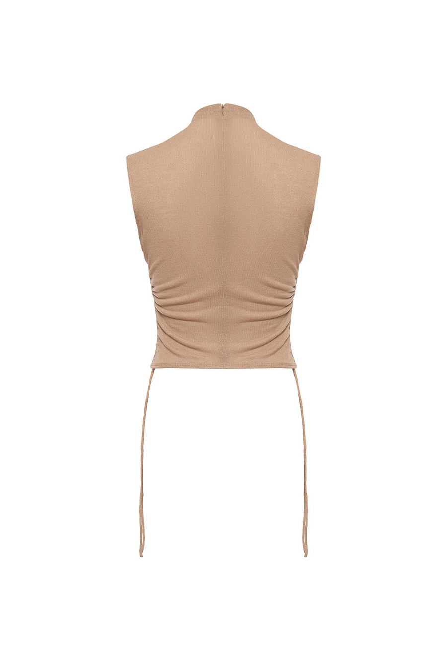 Топ с горлом TANZANIA Латте