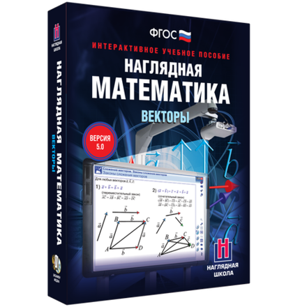 Интерактивное учебное пособие "Наглядная математика. Векторы. 7-11 классы"