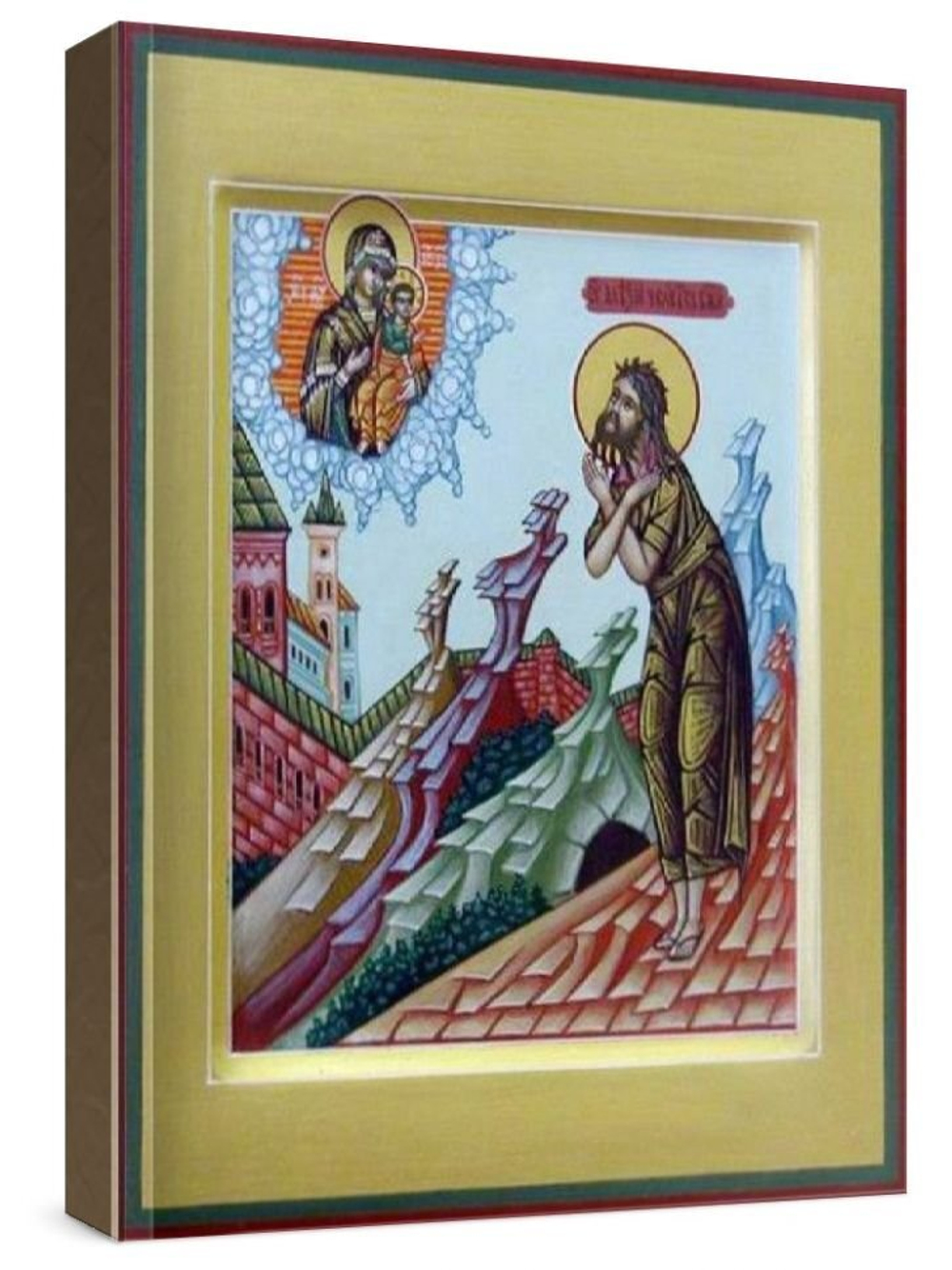 Алексий, человек Божий (рукописная икона)