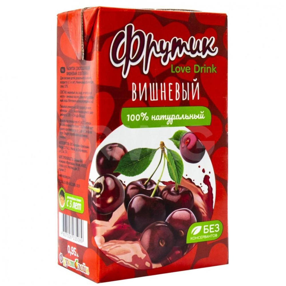 Напиток Фрутик Вишневый 0,95л