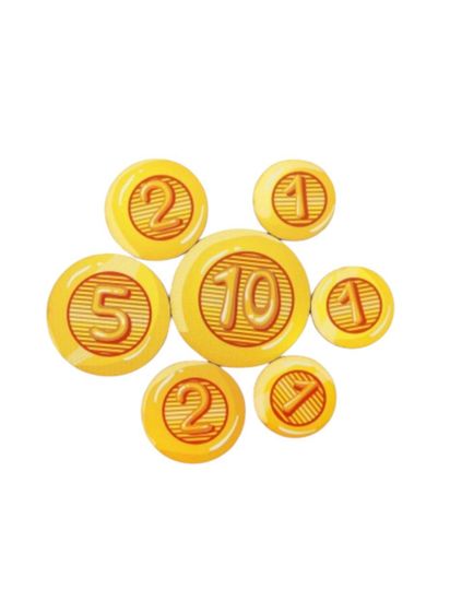 Кошелек развивающий с монетами Котик