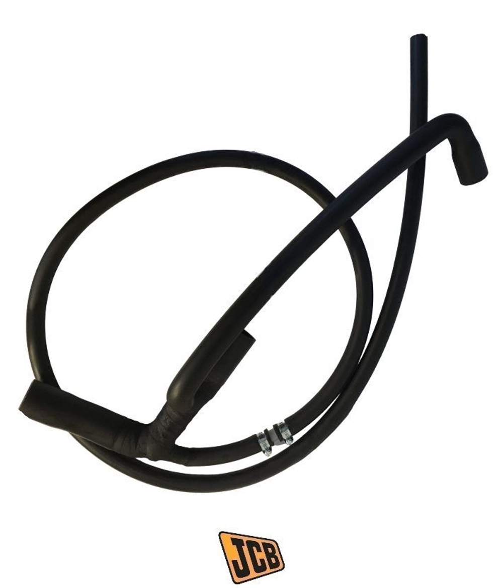 Патрубок радиатора нижний JCB 834/10598, 834-10598, 83410598