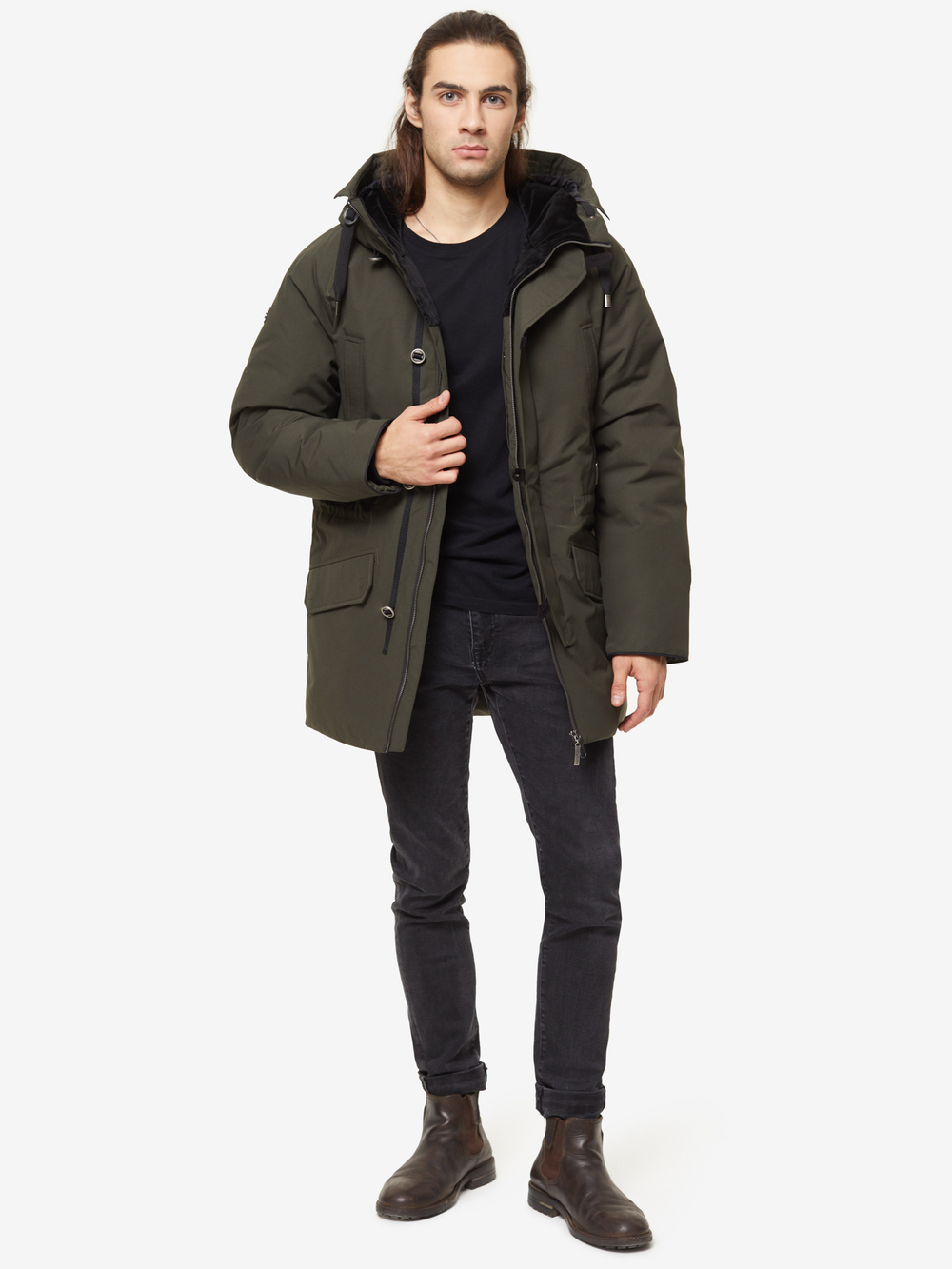 КУРТКА МУЖСКАЯ ПУХОВАЯ BASK MERIDIAN