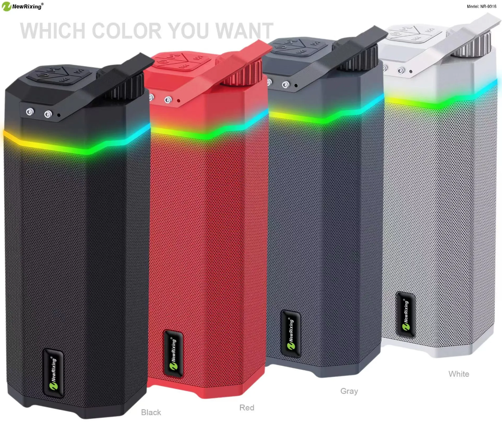 Беспроводная колонка NewRixing NR-9016 (FMрадио/USB/TF)