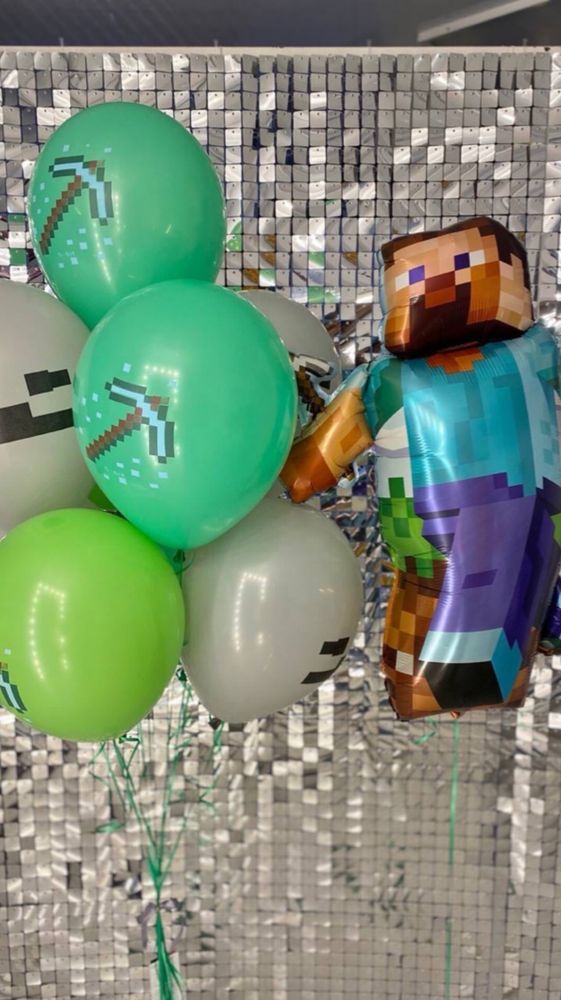 Воздушные шары Майнкрафт Minecraft №1735