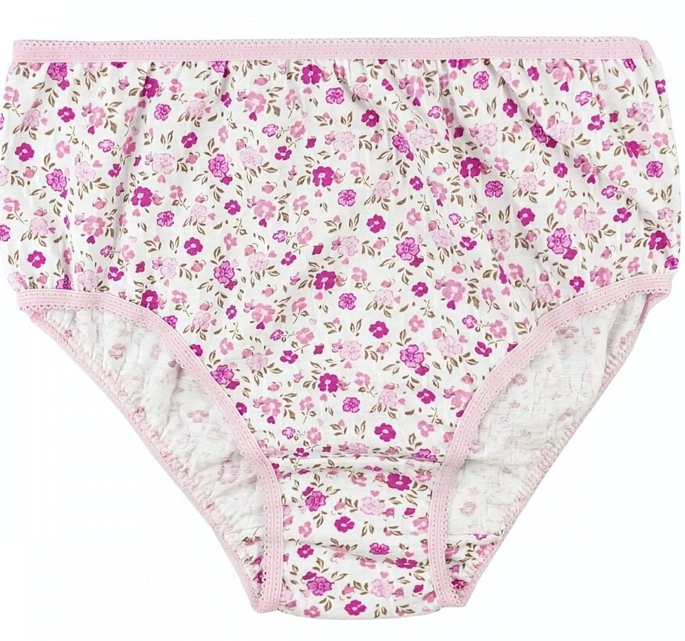 Трусы д/дев кулир ассорт р.104-110 (Юлла) 01271001, 1 шт.