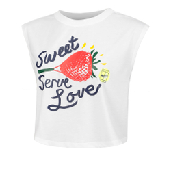 Женская теннисная майка Nike Dri-Fit London Tank Top Women - White, Multicoloured