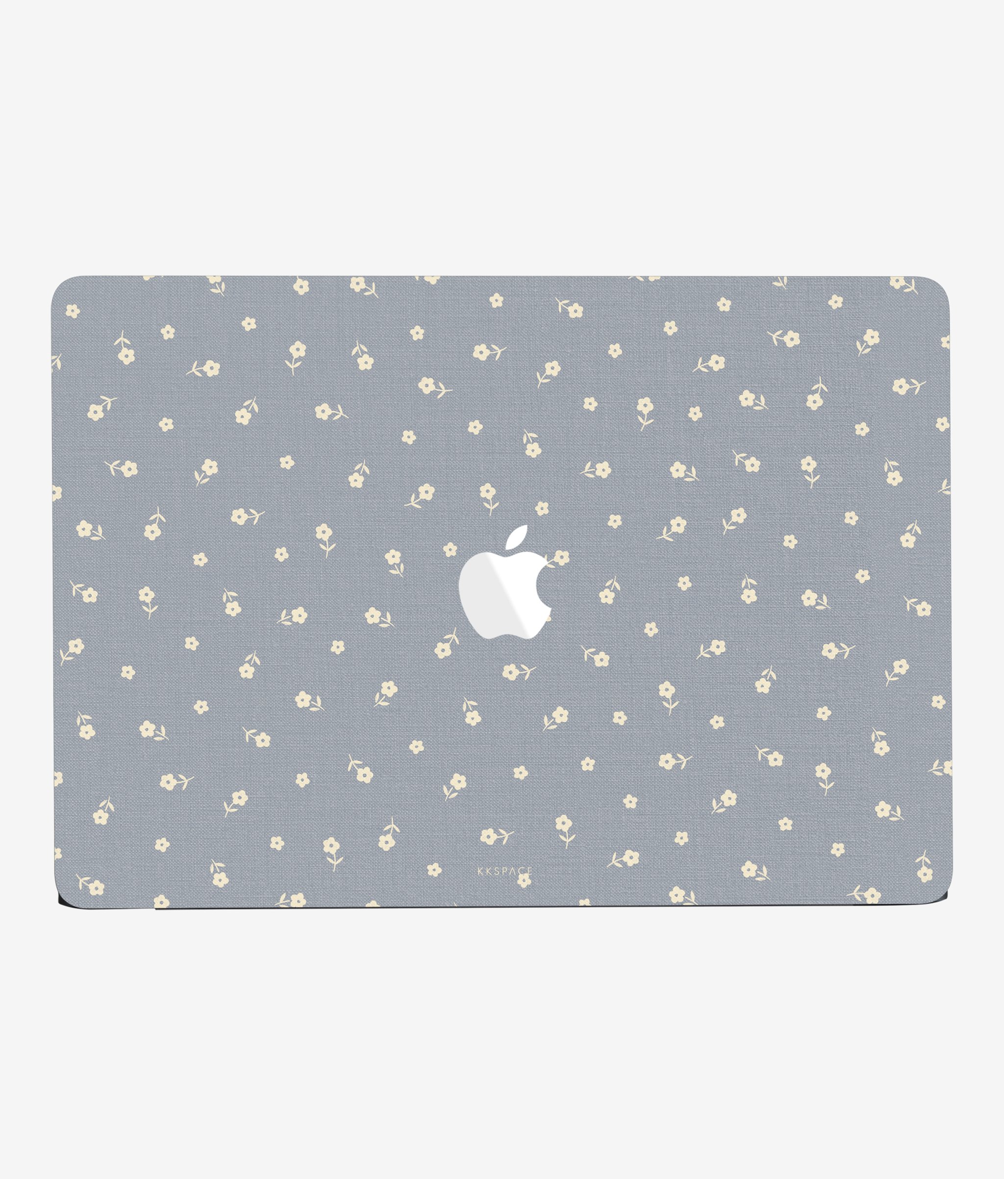 Виниловая наклейка EARLY FLOWERS (серый) для MacBook