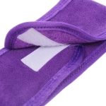 Набор косметический повязка и спонж «FRIDA», цвет фиолетовый, 17,5*7см