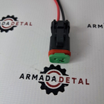 Разъем соленоида JCB  721/10763