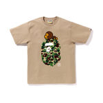 A Bathing Ape 1st Camo Milo On Big Ape Tee