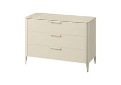 Комод Type oak 3 ящика ширина 120 см (молочный)