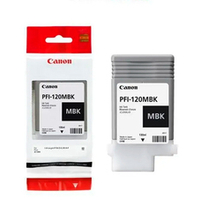 Картридж CANON PFI-120MBK для TM-200/TM-205/TM-300/TM-305/TM-350/TM-355 матовый черный