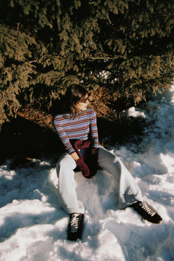 ZARA ВОДОЛАЗКА В ПОЛОСКУ, РАЗНОЦВЕТНЫЙ