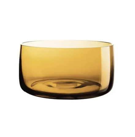 ASA Стеклянная чаша 21,5x11 см Янтарь