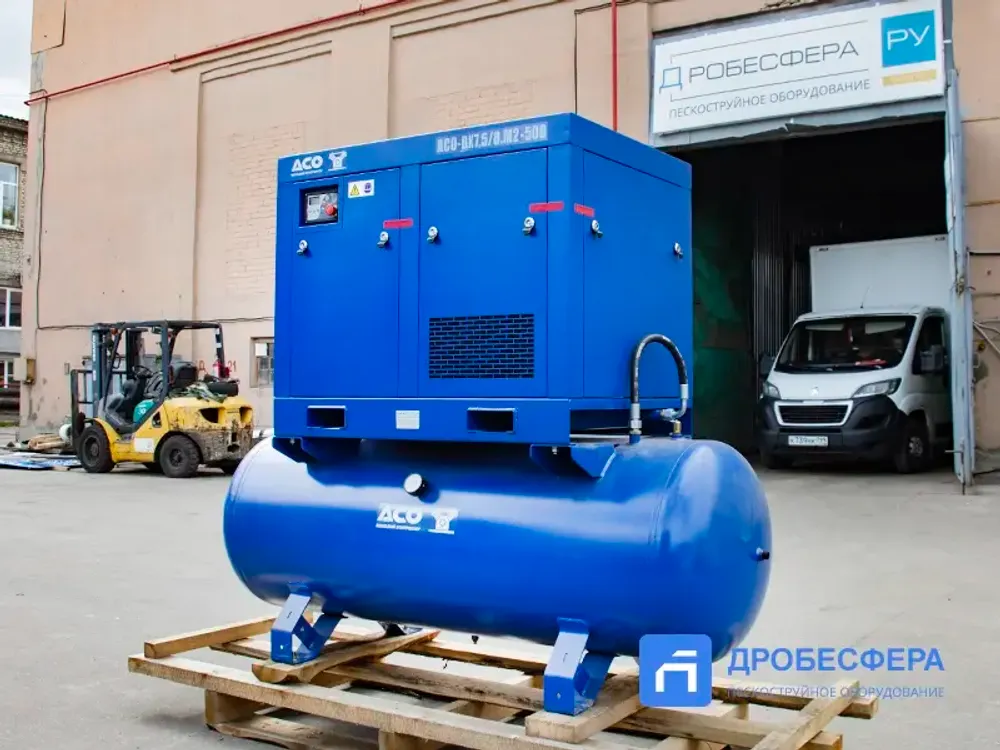 Винтовой компрессор АСО-ВК 7,5/8М2-500 BAOSI YNT46A