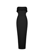 Платье миди корсетное из сатина