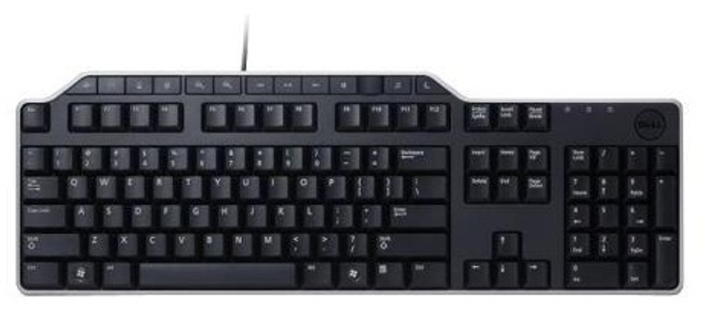 Клавиатура DELL KB522 Wired Business Multimedia Keyboard черный