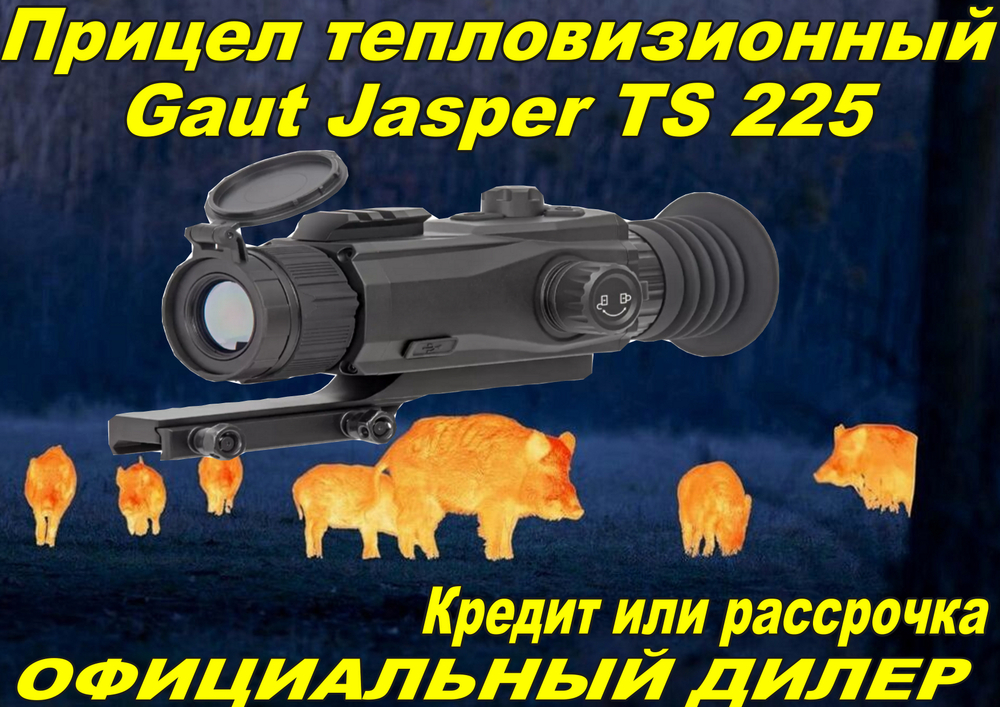Прицел тепловизионный Gaut Jasper TS 225 256х192 AI 320x240 D25