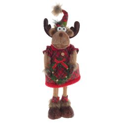 GAEM Игрушка набивная "Лось", L24 W12 H57/41 см, 2в.