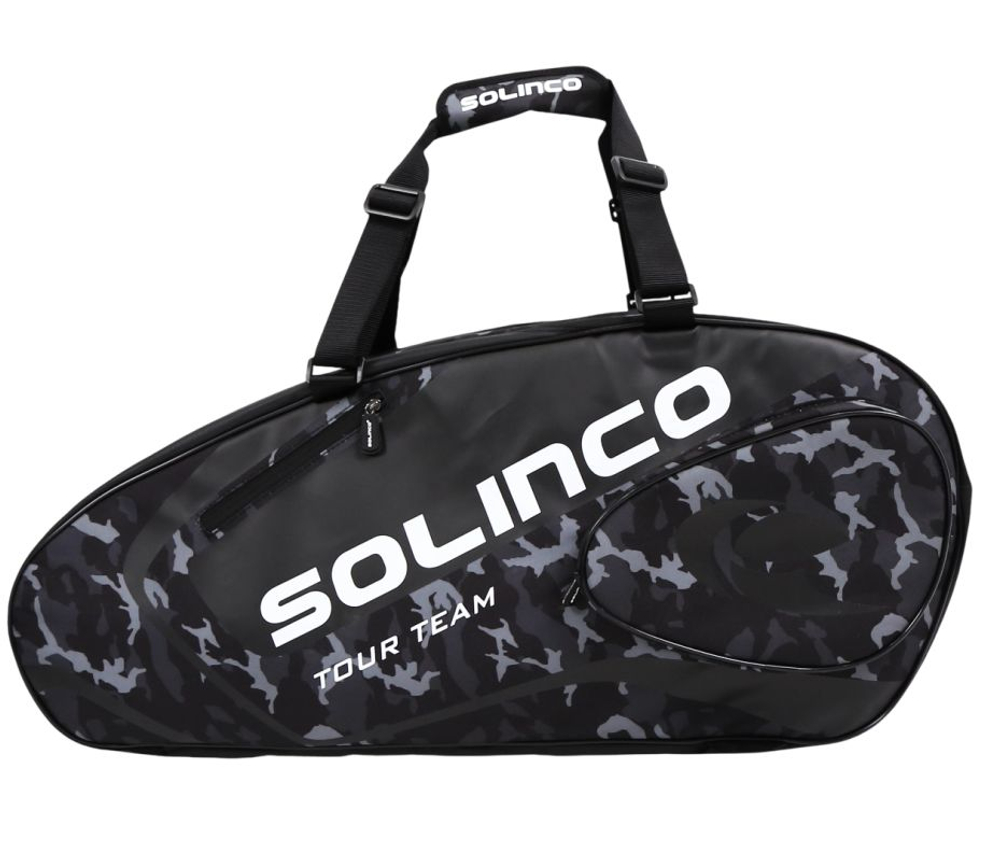 Сумка теннисная Solinco Racquet Bag 15 - черный