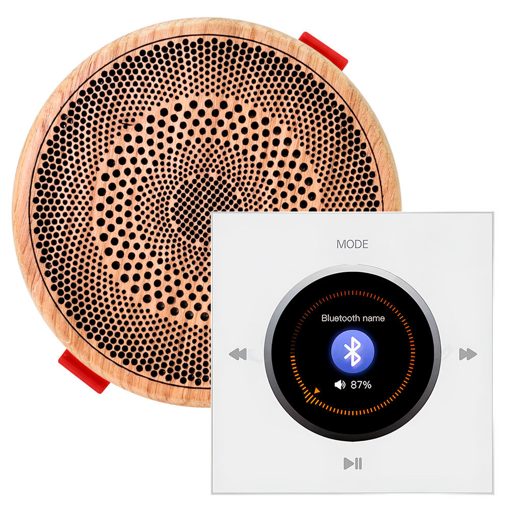 Комплект акустики Steam&Water NOISE White MINI-Wood 1