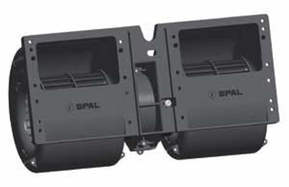 Вентилятор SPAL 011-B46-22 радиальный 24В