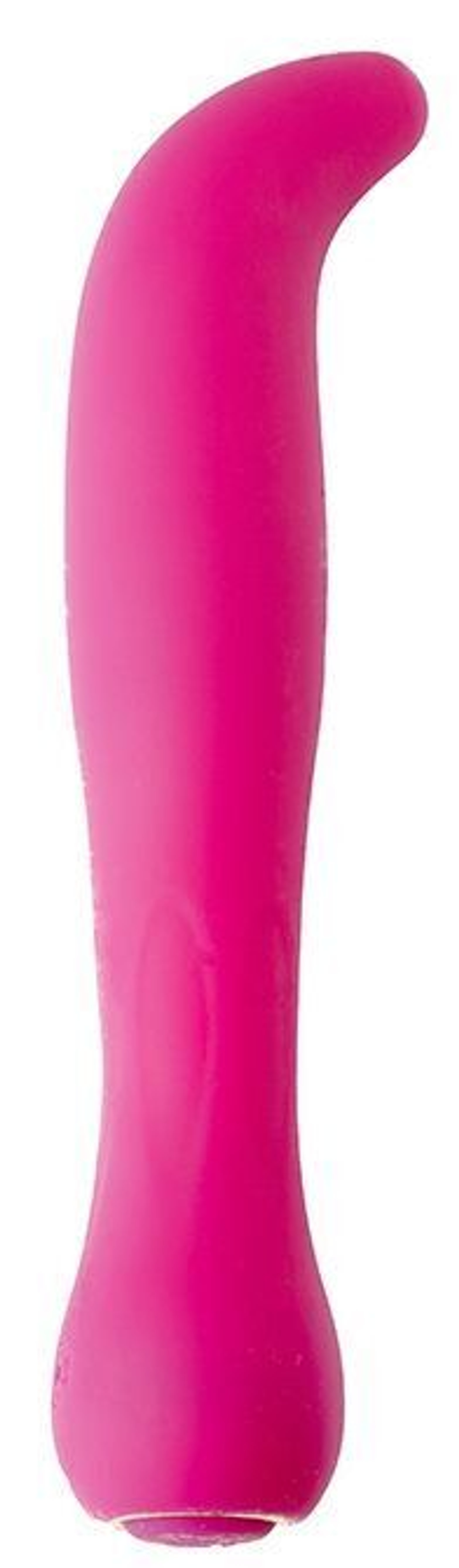 Ярко-розовый перезаряжаемый G-вибратор BAELLI - 12 см. (Цвет: ярко-розовый)