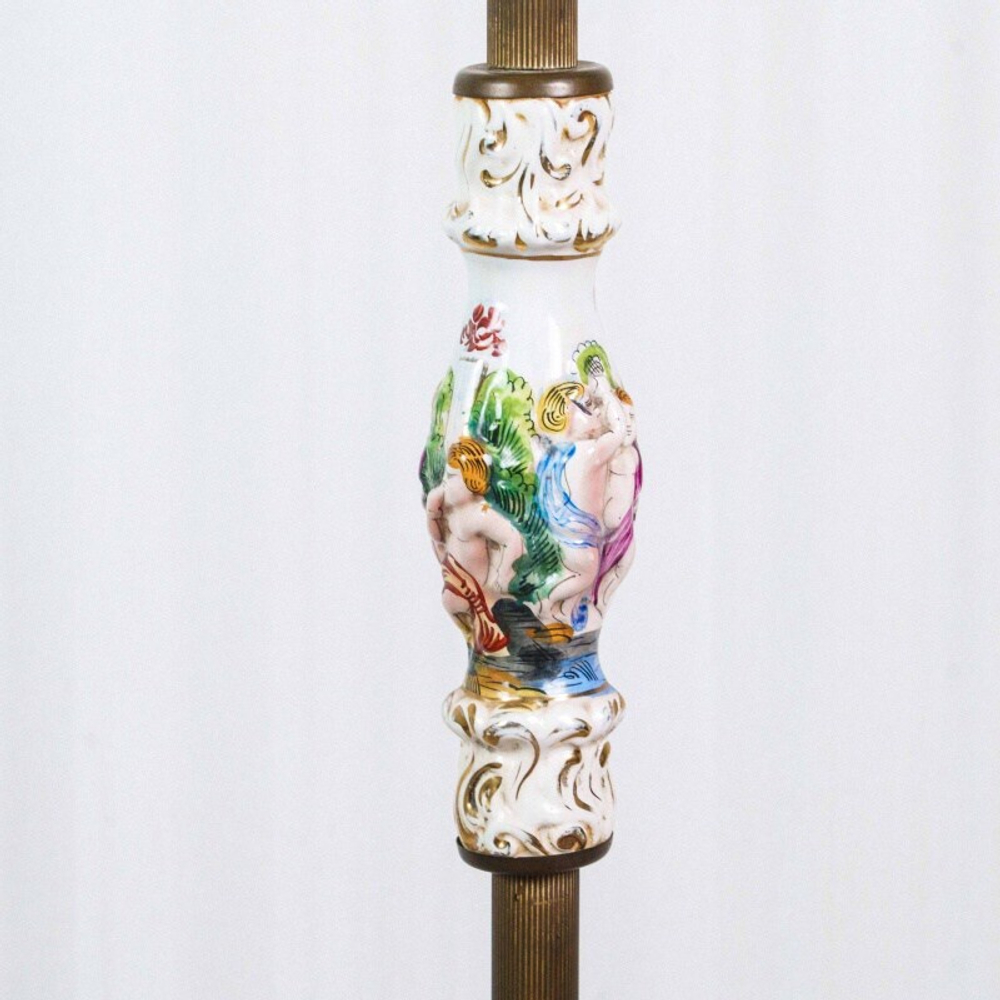 Элегантный торшер в стиле CAPODIMONTE