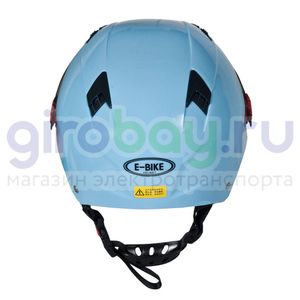 Шлем открытый Helmet (голубой)