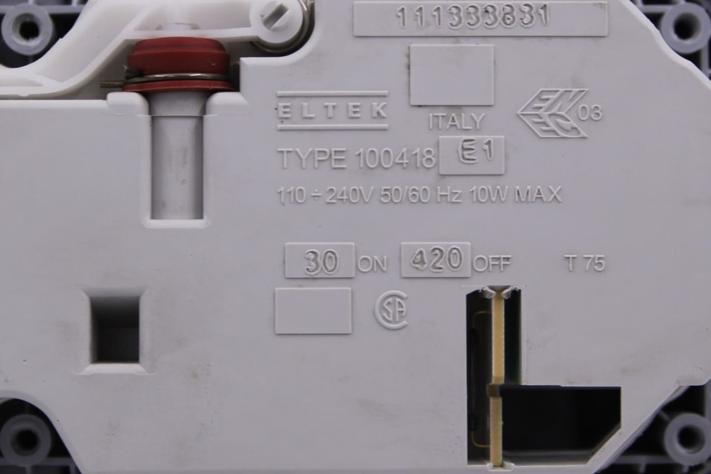 Диспенсер ELTEK Type 100418 140000775027 посудомоечной машины AEG, Electrolux, Zanussi, Ikea