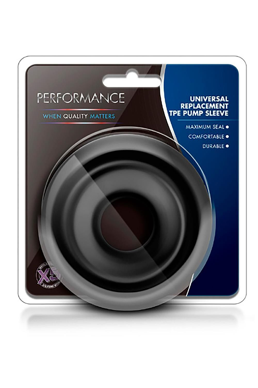 Черный уплотнитель на вакуумную помпу Replacement Pump Sleeve (Цвет: черный)