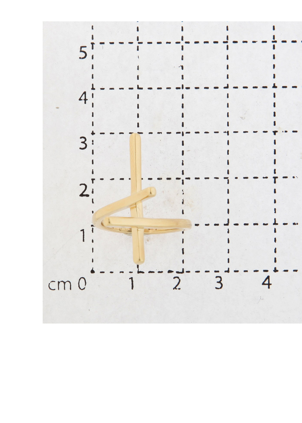 "Тойя" кольцо  в золотом покрытии из коллекции "Линия судьбы" от Jenavi