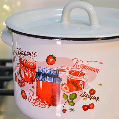 Кастрюля 2л с рисунком 23027