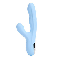 Голубой вибратор-кролик 22,7см с ротацией, вакуумом и подогревом BeYourLover Rosubi Wavey Rotating & Suction Vibrating BA564A