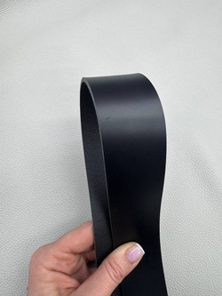 Ременная заготовка Sparta Nero (3,0+ мм), цв. Черный