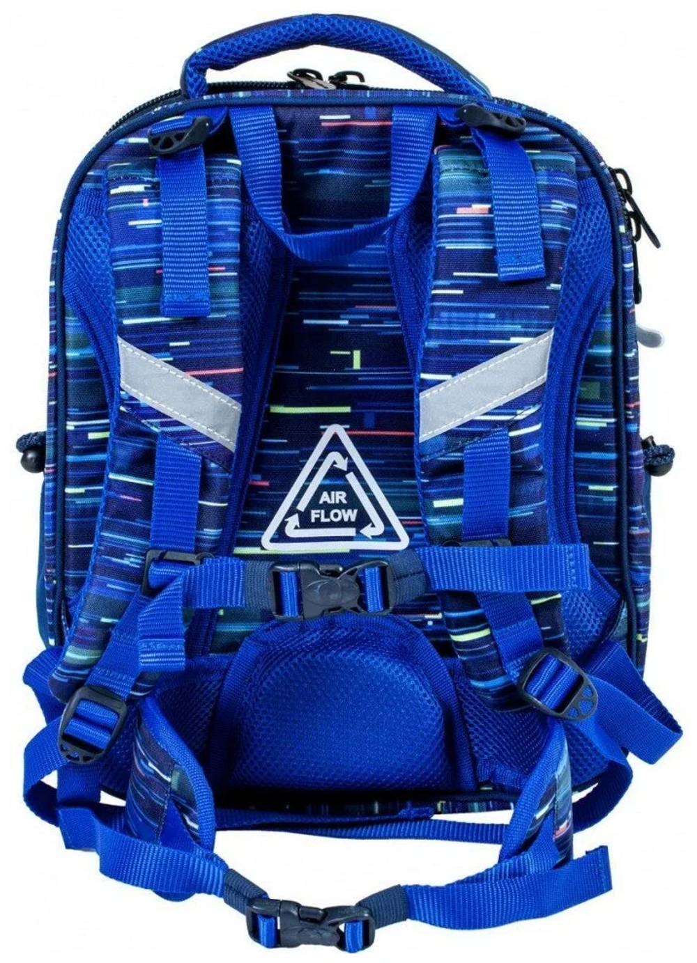 Ранец BelMil 338-82 Sturdy Boy Night City Sp 38х35х19см 800гр., анатамическая спинка