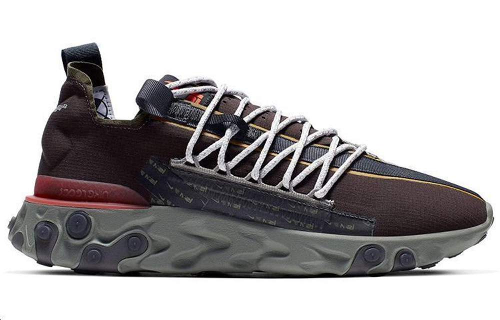 Кроссовки Nike Ispa React Low Velvet Brown