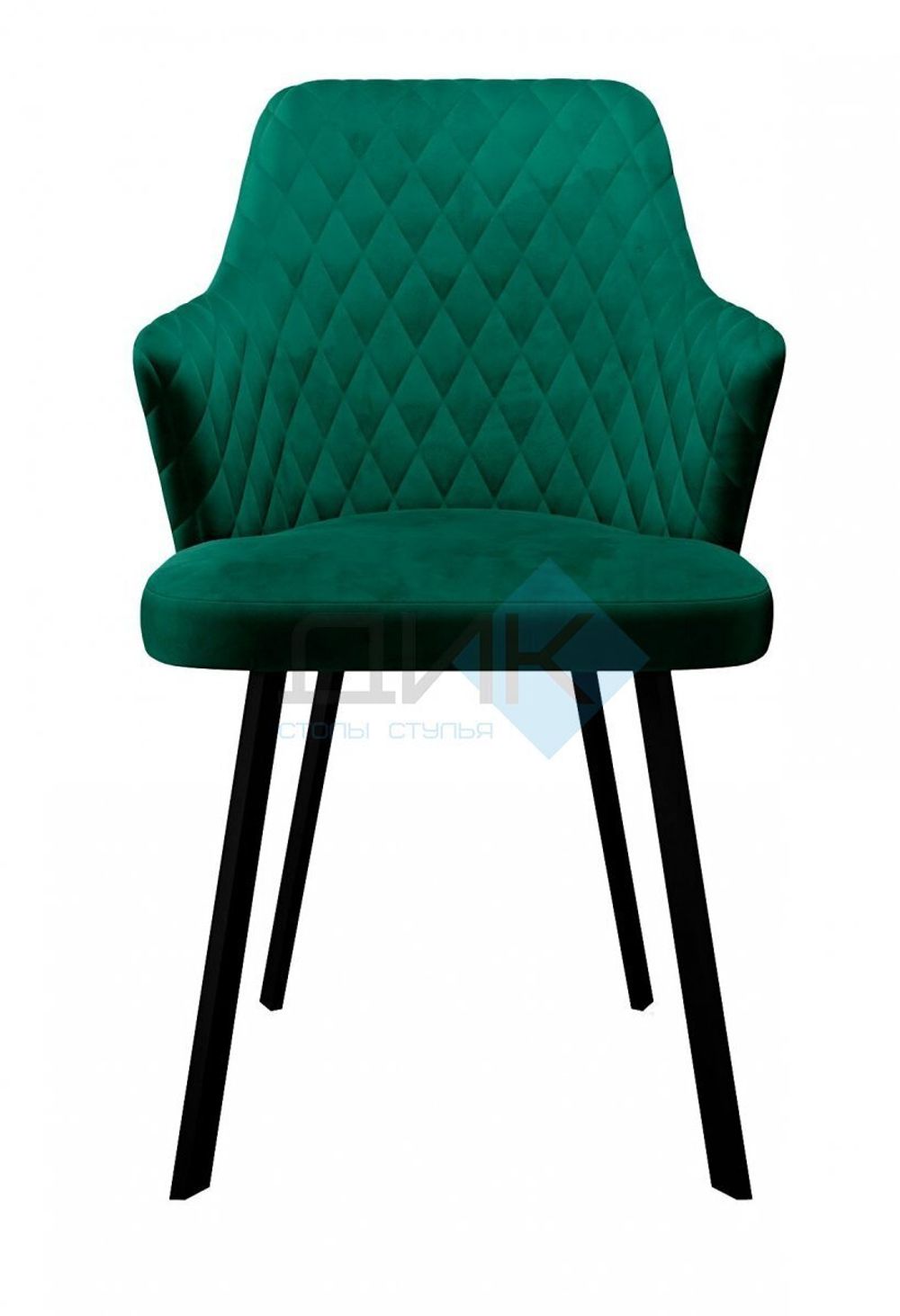 Стул DikLine 245 поворотный опоры чёрные